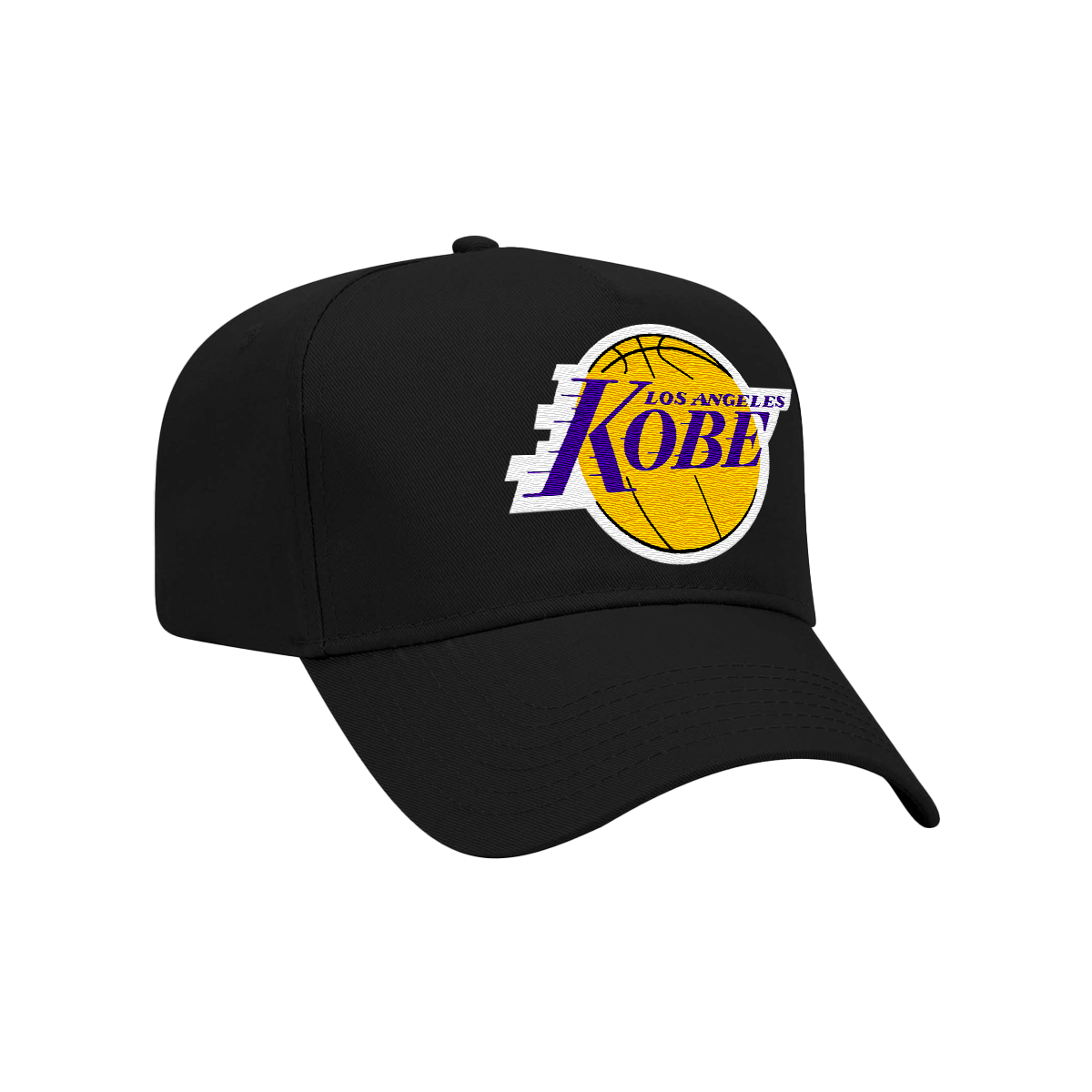 The LA 8-24 Black Snapback